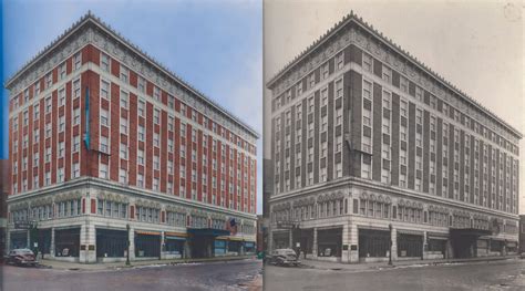 Hotel Kankakee 1936 Kankakee, Illinois (My first Colorization