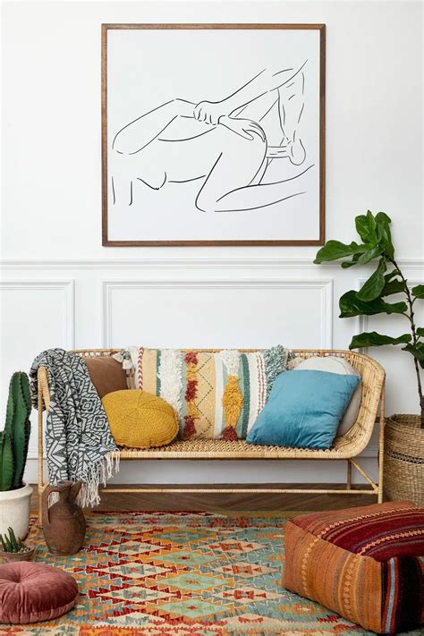 Nude Line Drawing Sensual Bedroom Wall Art Erotic Nudity Female Line Art Male Nude Art