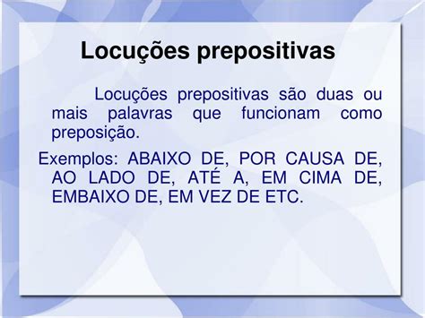 Preposição De Causa - PPT - PREPOSIÇÃO PowerPoint Presentation, free download - ID:6895824