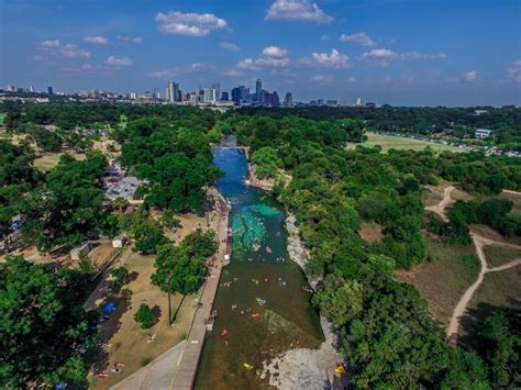 Barton Spring Pool Austins Urban Springs Swimming Hole