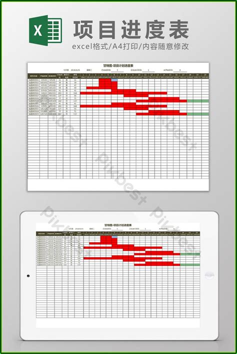 Project Plan Gantt Chart Excel Template Template Resume Examples