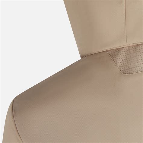 Geox® ANYWECO: Men's nougat Waterproof Jacket | Geox®