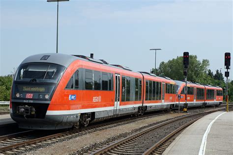db dieselbetrieb im allgaeu die br  von regio db bahnbilderde
