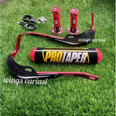 Jual Handguard Tulang Besi PROTAPER Pelindung Stang Plus Cover