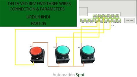 Delta Vfd Control Wiring Diagram Vfd Schematic Diagram And C