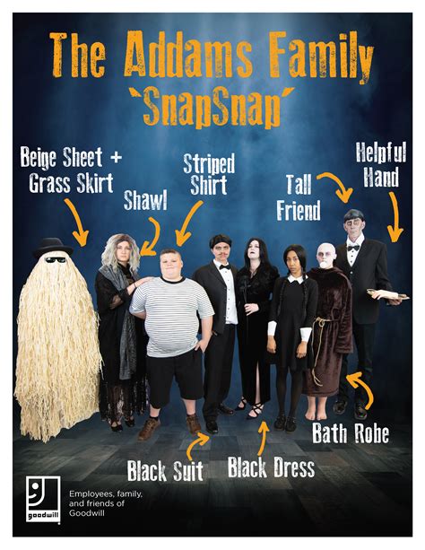 DIY The Addams Family | Couples costumes, Addams family, Grandma costume
