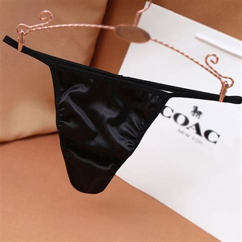Men Sexy Silky Satin Bikini Briefs Panties Thong T Back Pouch G String Underwear Ebay