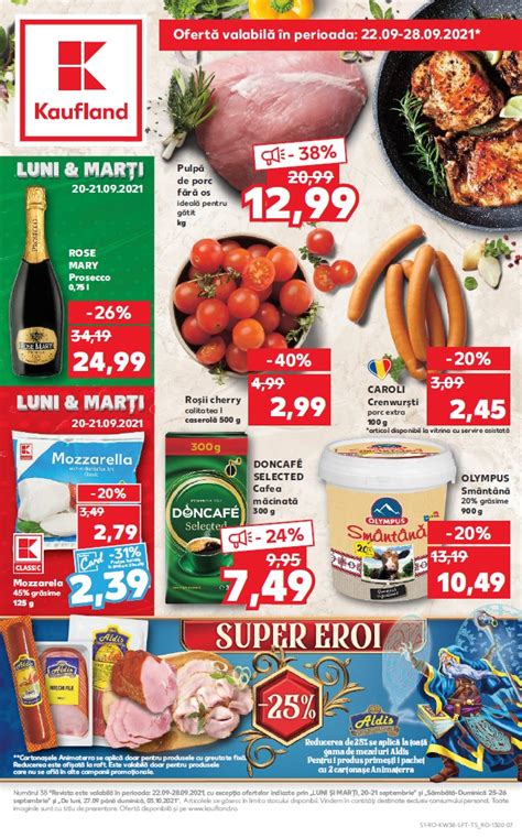 Catalog Kaufland Super Eroi 22 28 Septembrie 2021 Catalog AZ