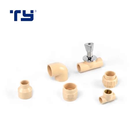 Hot And Cold Water Plastic Fitting Astm D Standard Plastic Cpvc Pressure Pipe Fittings