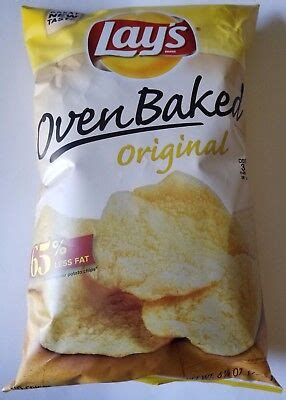 NEW Lay S Oven Baked Original Flavored Potato Chips Snacks EBay