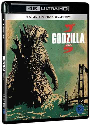 Godzilla 2014 4K UHD BLU RAY Gareth Edwards Elizabeth Olsen