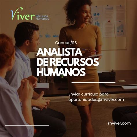 Analista De Recursos Humanos - Analista de Recursos Humanos/DP - Canoas | VIVER Recursos Humanos