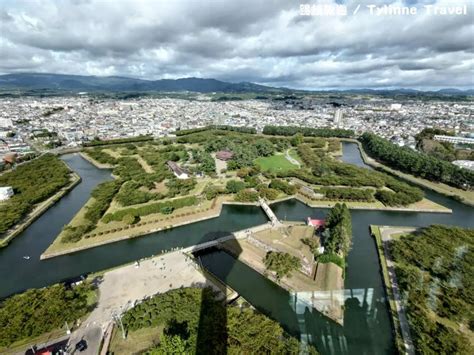 【北海道景點】五稜郭公園and五稜郭塔，五芒星城堡 北海道遺產 函館景點 日本旅遊景點推薦旅遊walkerland窩客島