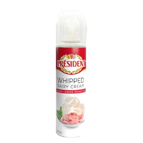 Whipping Cream In Spray 250ml Président