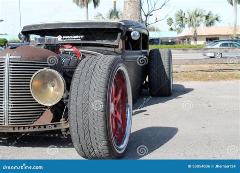 Vieux Rusty Rat Rod Photo éditorial Image Du Hotrod 53854036