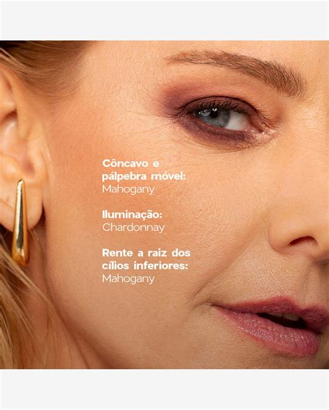 Riachuelo Paleta De Sombras Nude Eyeshadow Palette Glorious