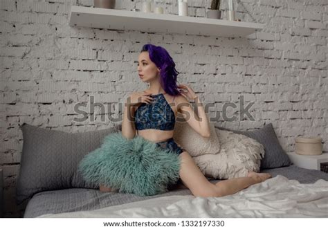 Charming Sexy Woman Lingerie Lying On Stock Photo Shutterstock