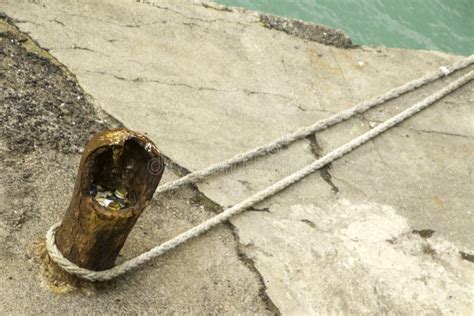 Anchor And Rope Stock Photo Image Of Seaside Anchor 17982968