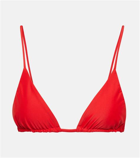 Jade Swim Via Triangle Bikini Top Jade Swim