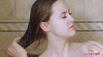 Skinny Teen Brunette Took A Shower XVIDEOS