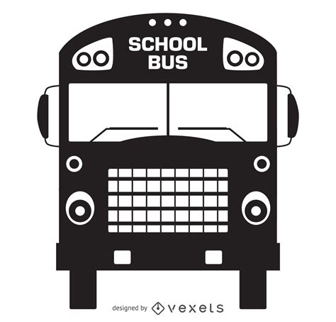 School Bus Silhouette
