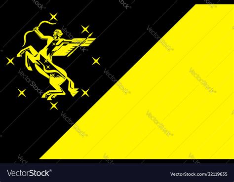 Flag khimki in moscow oblast russian Royalty Free Vector