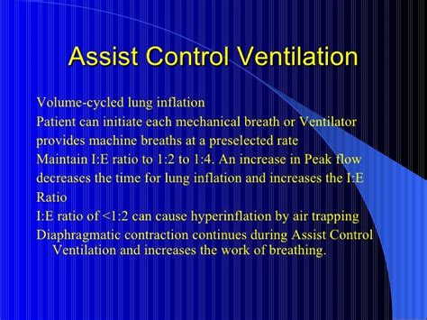 Mechanical Ventilation