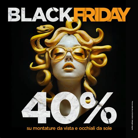 Il Black Friday di Ottica Demenego è iniziato