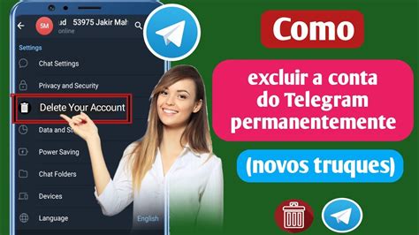 Como Excluir Uma Conta Do Telegram Permanentemente Novos Truques