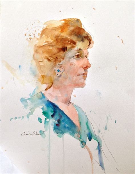 Pin By Valerie Mafrica On Charles Reid Portrait Painting Watercolor