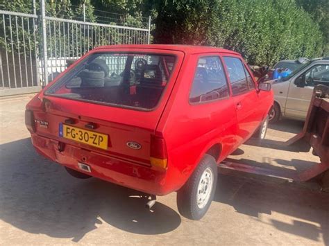 Ford Fiesta I 11 Lglsghia Salvage Vehicle 1979 Red