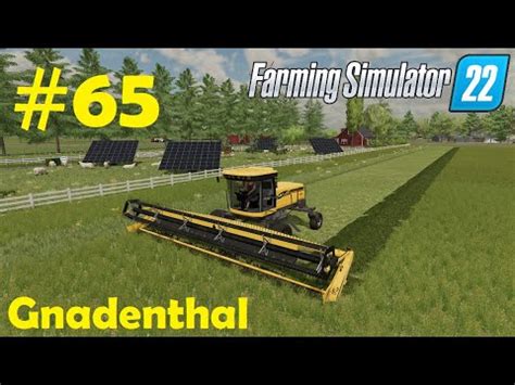 LS22 Gnadenthal 65 Wiese mähen Felder walzen Farming Simulator 22