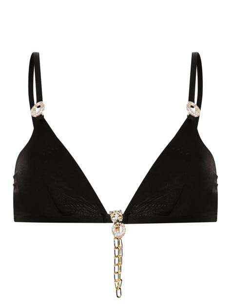 Agent Provocateur Haislee Triangle Bikini Top In Black ModeSens