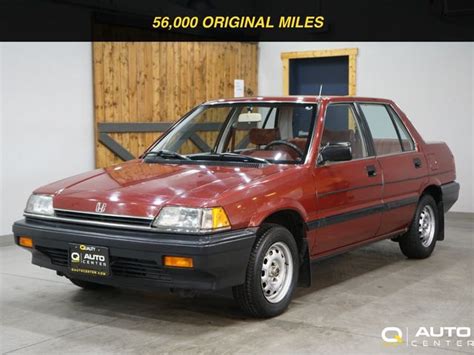 1987 Used Honda Civic At Quality Auto Center Serving Seattle Lynnwood