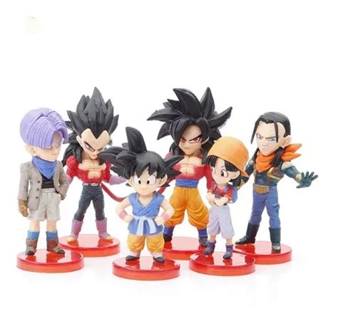 Set Figuras Coleccion Dragon Ball Gt Cm X Env O Gratis