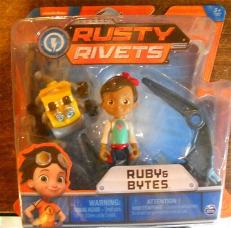 3 Lot Rusty Rivets Ruby Bytes Whirly Crush Nib Nickelodeon Ebay