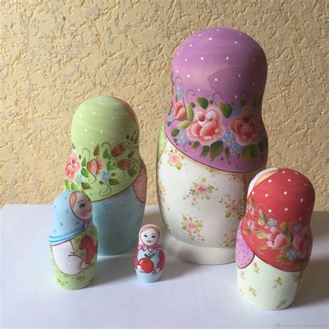 Матрешка 5-местная – купить на Ярмарке Мастеров – IWDN3RU | Матрешки ...