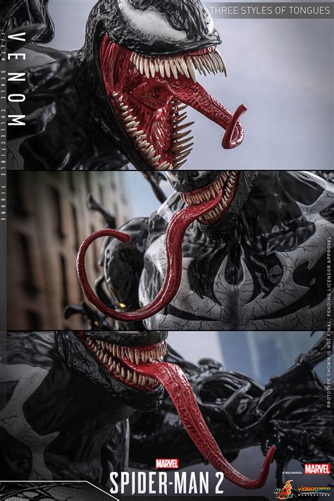 Hot Toys Video Game Venom Figure Towers Over Spider Men