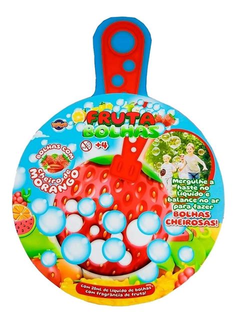 Brinquedo Kit Bolha De Sabao Cheiro De Fruta Sortido Mercadolivre