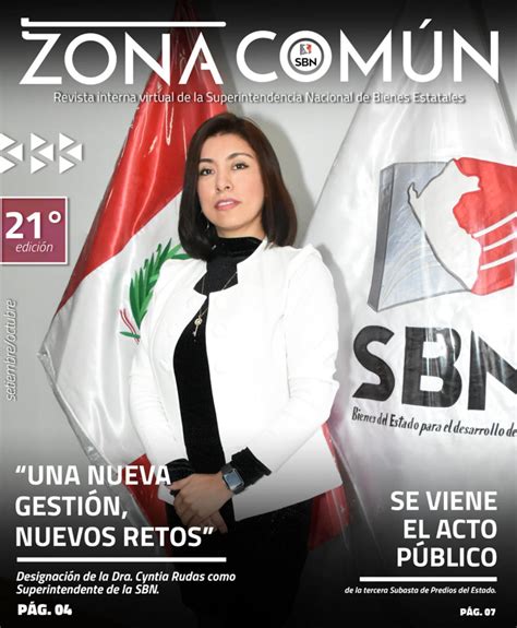 21 Edición setiembre octubre 2021 by Comunicaciones Sbn Issuu