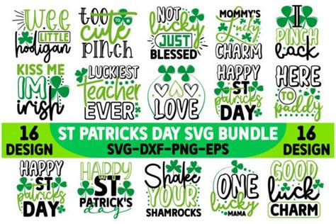 St Patricks Day Svg Bundle Graphic By Craftdesignbulk · Creative Fabrica