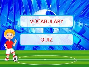 Football Vocabulary By Othmone Chihab Tpt