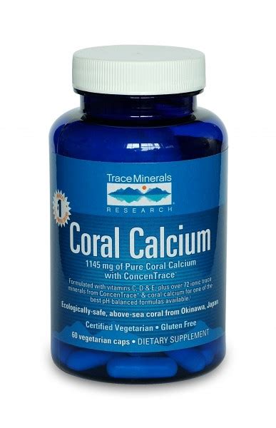 Coral Calcium with ConcenTrace (60 ct) - Royalty Health