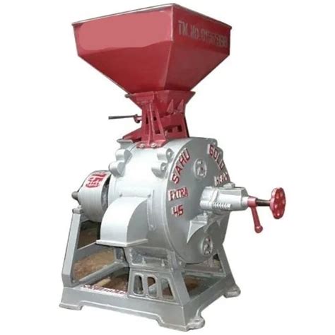 Long Lasting Electric Motor Adjustable Grinding Cast Iron Flour Mill