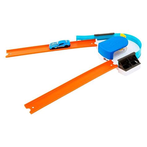 Mattel Hot Wheels Track Builder Basis SetVerstellbarer Kurven Kicker FPG95 Spar Toys