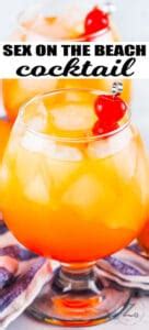Sex On The Beach Cocktail So Simple To Make Our Zesty Life