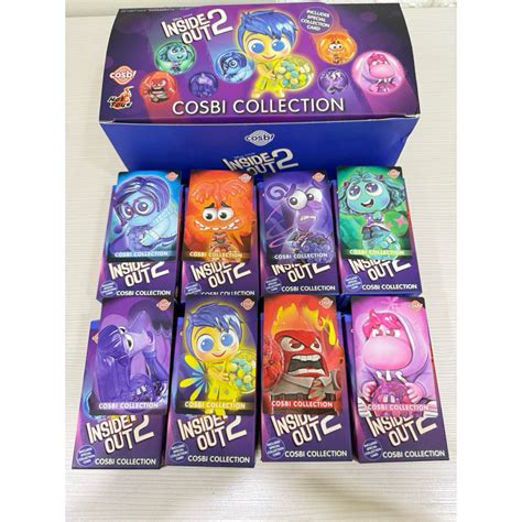 Hot Toys 腦筋急轉彎 Inside Out 迪士尼 Cosbi 盲盒 蝦皮購物