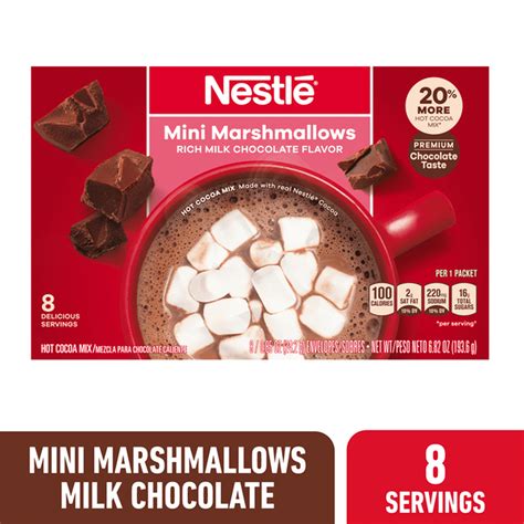 Nestle Hot Cocoa Nestle Mini Marshmallow Hot Cocoa Mix Powder For Hot Chocolate Oz