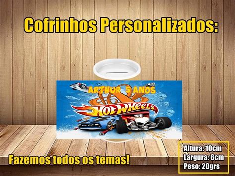 Cofrinho Personalizado Hot Wheels Elo Produtos Especiais