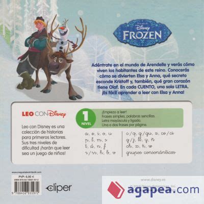 FROZEN UN CUENTO PARA CADA LETRA G J LL Y Ñ LEO CON DISNEY NIVEL